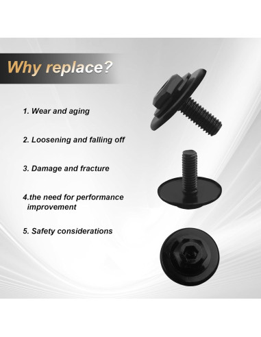 Kit de Tornillos de Reemplazo Aulpq RW9157 para Multiherramienta