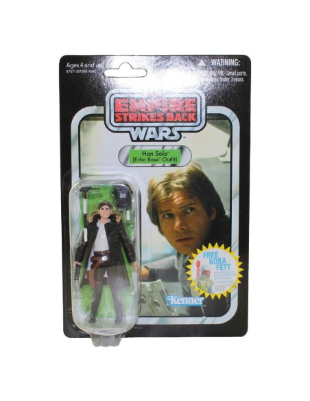 Figura de acción Han Solo Star Wars Echo Base 3.5 cm