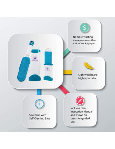 Cepillo Quitapelos Big Bang Paws con Base Autolimpieza 2