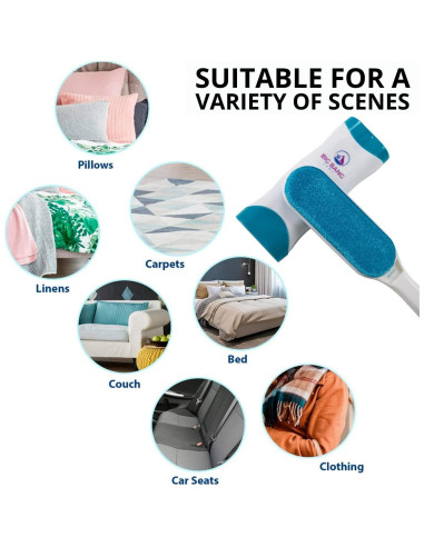 Cepillo Quitapelos Big Bang Paws con Base Autolimpieza