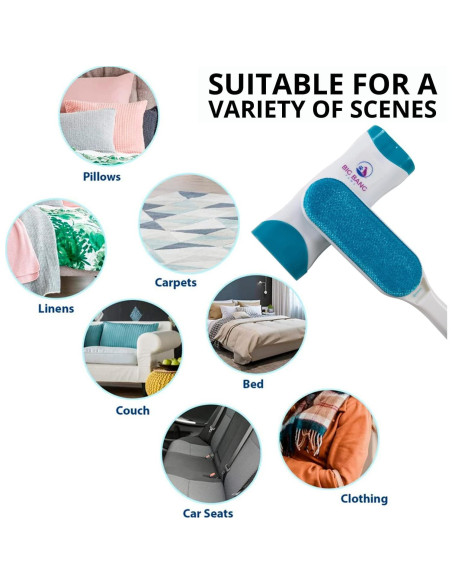 Cepillo Quitapelos Big Bang Paws con Base Autolimpieza