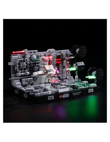 Kit de Iluminación LED BRIKSMAX para Lego 75329 Estrella de la Muerte