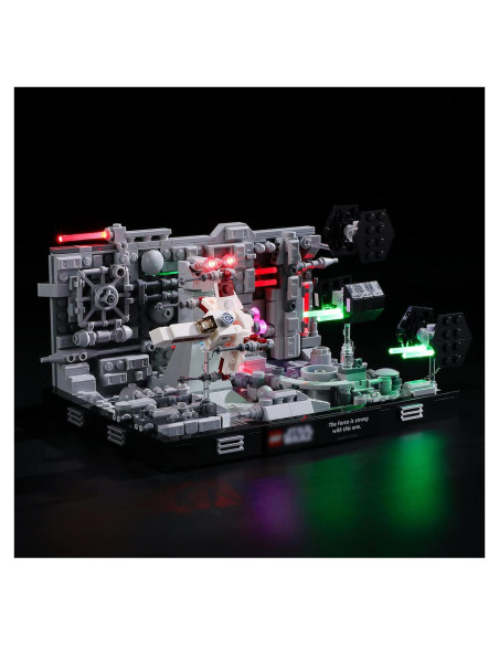 Kit de Iluminación LED BRIKSMAX para Lego 75329 Estrella de la Muerte