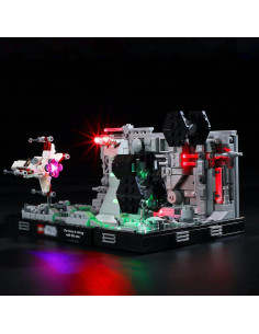 Kit de Iluminación LED BRIKSMAX para Lego 75329 Estrella de la Muerte 2