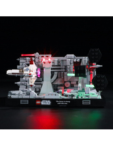 Kit de Iluminación LED BRIKSMAX para Lego 75329 Estrella de la Muerte