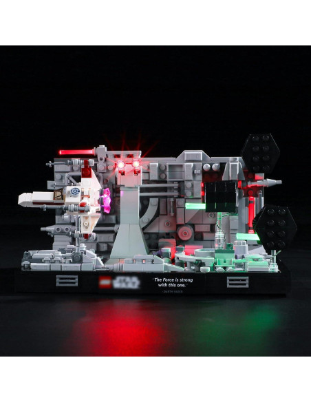 Kit de Iluminación LED BRIKSMAX para Lego 75329 Estrella de la Muerte