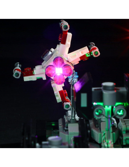 Kit de Iluminación LED BRIKSMAX para Lego 75329 Estrella de la Muerte