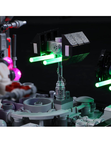 Kit de Iluminación LED BRIKSMAX para Lego 75329 Estrella de la Muerte
