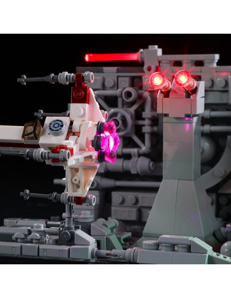 Kit de Iluminación LED BRIKSMAX para Lego 75329 Estrella de la Muerte