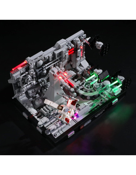 Kit de Iluminación LED BRIKSMAX para Lego 75329 Estrella de la Muerte