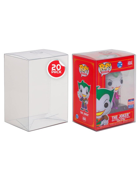 Paquete de 20 Protectores Funko Pop EVORETRO 11.43x8.89 cm