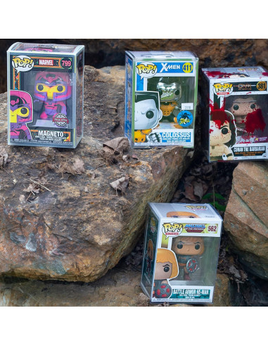 Paquete de 20 Protectores Funko Pop EVORETRO 11.43x8.89 cm