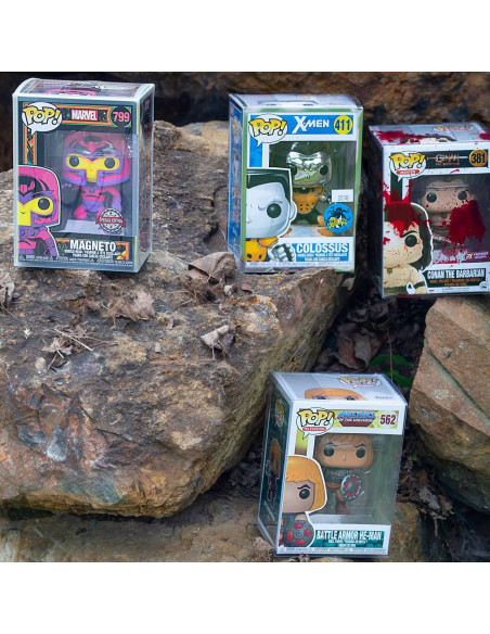 Paquete de 20 Protectores Funko Pop EVORETRO 11.43x8.89 cm