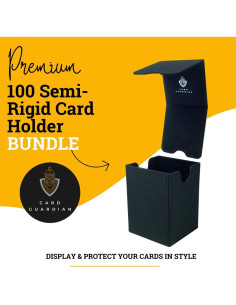 Caja de Baraja Premium Card Guardian con 100 Soportes de Cartas 2