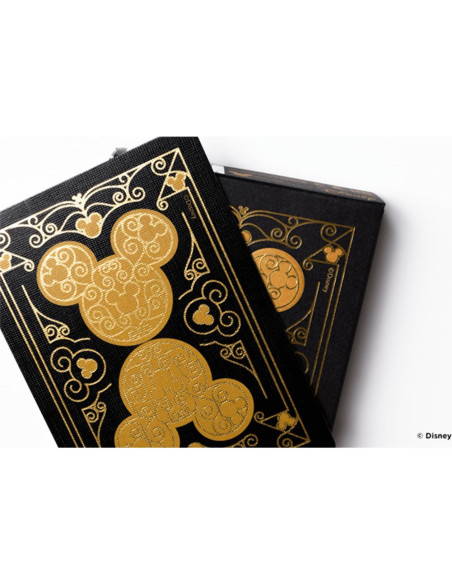 Mazo de Cartas Disney Mickey Mouse - Dorado y Negro - 99.58g Mazo de Cartas Disney Mickey Mouse - Dorado y Negro - 99.58g