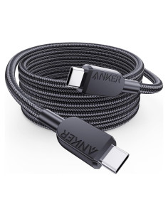 Cable USB C a USB C Anker 2m 240W Carga Rápida Negro