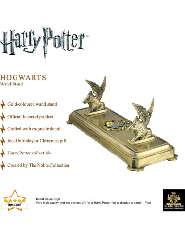 Soporte de Varita Hogwarts The Noble Collection 20.32 cm