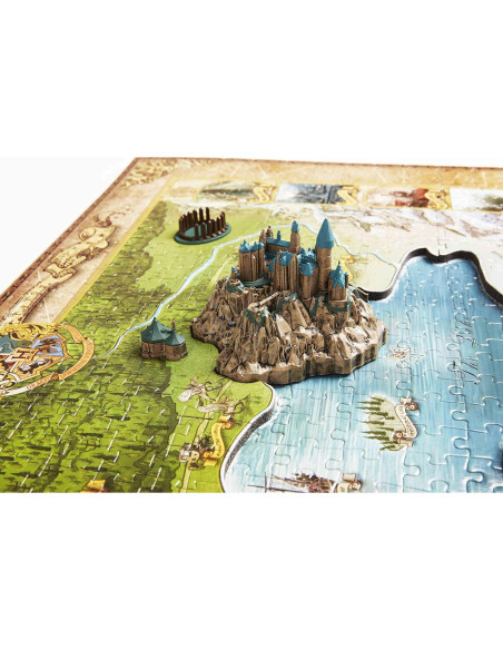 Rompecabezas 4D Cityscape Harry Potter Hogwarts y Hogsmeade Rompecabezas 4D Cityscape Harry Potter Hogwarts y Hogsmeade