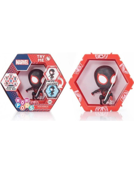 Figura Bobble-Head WOW! PODS Spiderman Miles Morales 10.16 cm