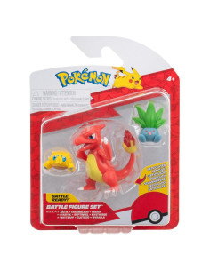 Conjunto de Figuras Pokémon Jazwares PKW3894 - Myrapla y Glutexo
