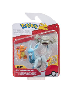 Conjunto de Figuras de Batalla Pokémon Jazwares PKW2808 - 5 cm