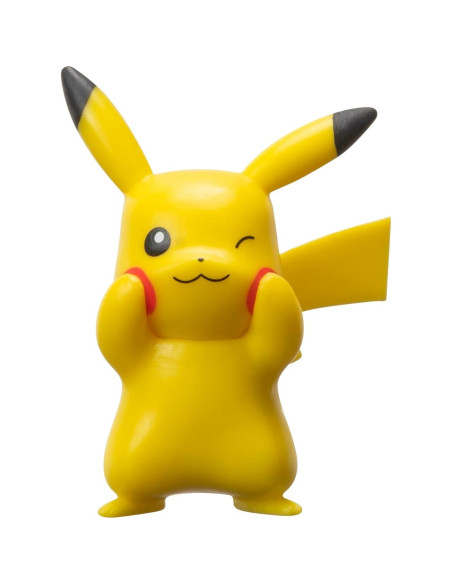 Figura de Batalla Pokémon 2 PK Bulbasaur y Pikachu - JAZWARES Figura de Batalla Pokémon 2 PK Bulbasaur y Pikachu - JAZWARES