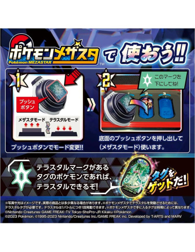 Orbe Terrastal Pokémon Takara Tomy Mezasta con Charizard