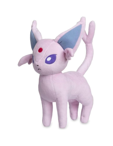 Peluche Espeon Pokemon Center 27 cm - Suave y Detalles Bordados