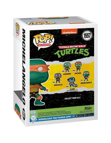 Figura de Vinilo Michelangelo Tortugas Ninja Funko 9.5 cm