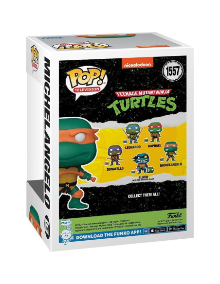 Figura de Vinilo Michelangelo Tortugas Ninja Funko 9.5 cm