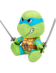 Peluche Tortugas Ninja Leonardo Kidrobot 20 cm Suave 2