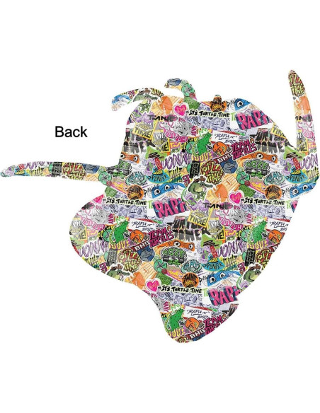 Paquete de Globos TMNT Anagram 7mo Cumpleaños Decoración Fiesta