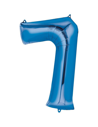 Paquete de Globos TMNT Anagram 7mo Cumpleaños Decoración Fiesta