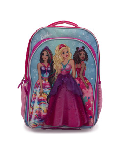 Mochila Escolar de Barbie 16" (40.64 cm) con Tiara y Falda 3D
