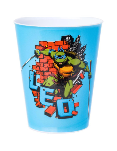 Conjunto de 4 mini tazas TMNT Silver Buffalo 44ml multicolor