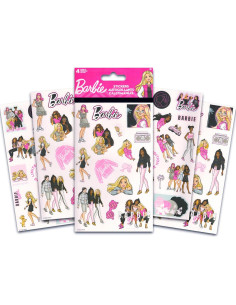 Conjunto de Calcomanías y Tatuajes Temporales Barbie Crenstone 2
