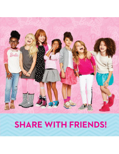 Curitas Antibacteriales Barbie 100 Unidades para Niños 2