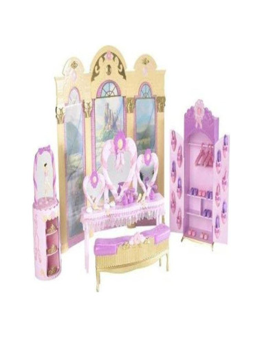 Vanity de Princesa Barbie 12 Princesas Bailarinas 1.26 kg
