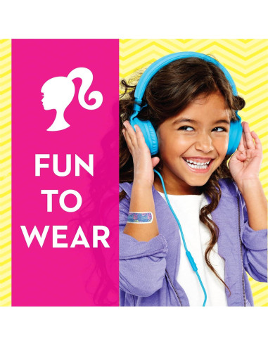 Curitas Antibacteriales Barbie 100 Unidades para Niños