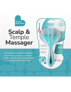 Masajeador de Cabeza BioSwiss 4 Perillas Ergonómico 2