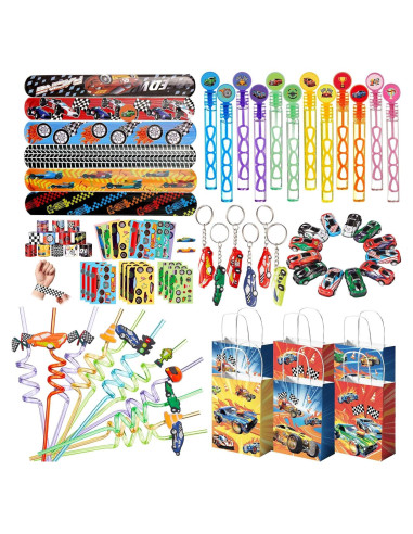 Favoritos de Fiesta de Coche de Carreras Vanblue 12 Piezas