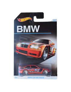 Hot Wheels BMW E36 M3 Carrera Naranja 1:64 Mattel