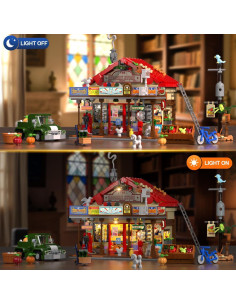 Juego de Construcción Tienda General INSOON 1709 PZS LED 2