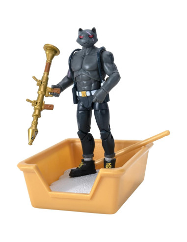 Conjunto Sala del Agente Meowscles Jazwares con 2 Figuras 17 cm