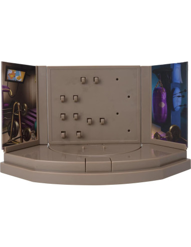 Conjunto Sala del Agente Meowscles Jazwares con 2 Figuras 17 cm