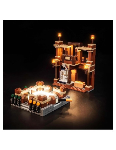 Kit de luz LED LocoLee para LEGO 21272 Mansión en el bosque