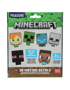 Bolsa Sorpresa Minecraft Hot Topic con Calcomanía Lenticular