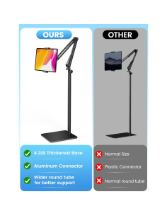 Soporte de Piso para Tableta Ulela SJJ-1 Ajustable 34-149 cm 2