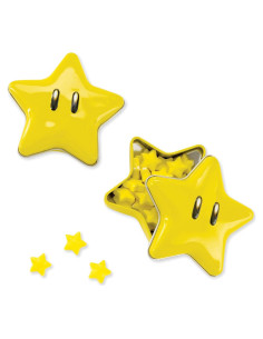Lata de Caramelos Starman Super Mario Bros 10.4x6.9cm