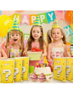 30 Bolsas de Favor de Fiesta Mario PIJOOKI 25.4x16.5 cm 2